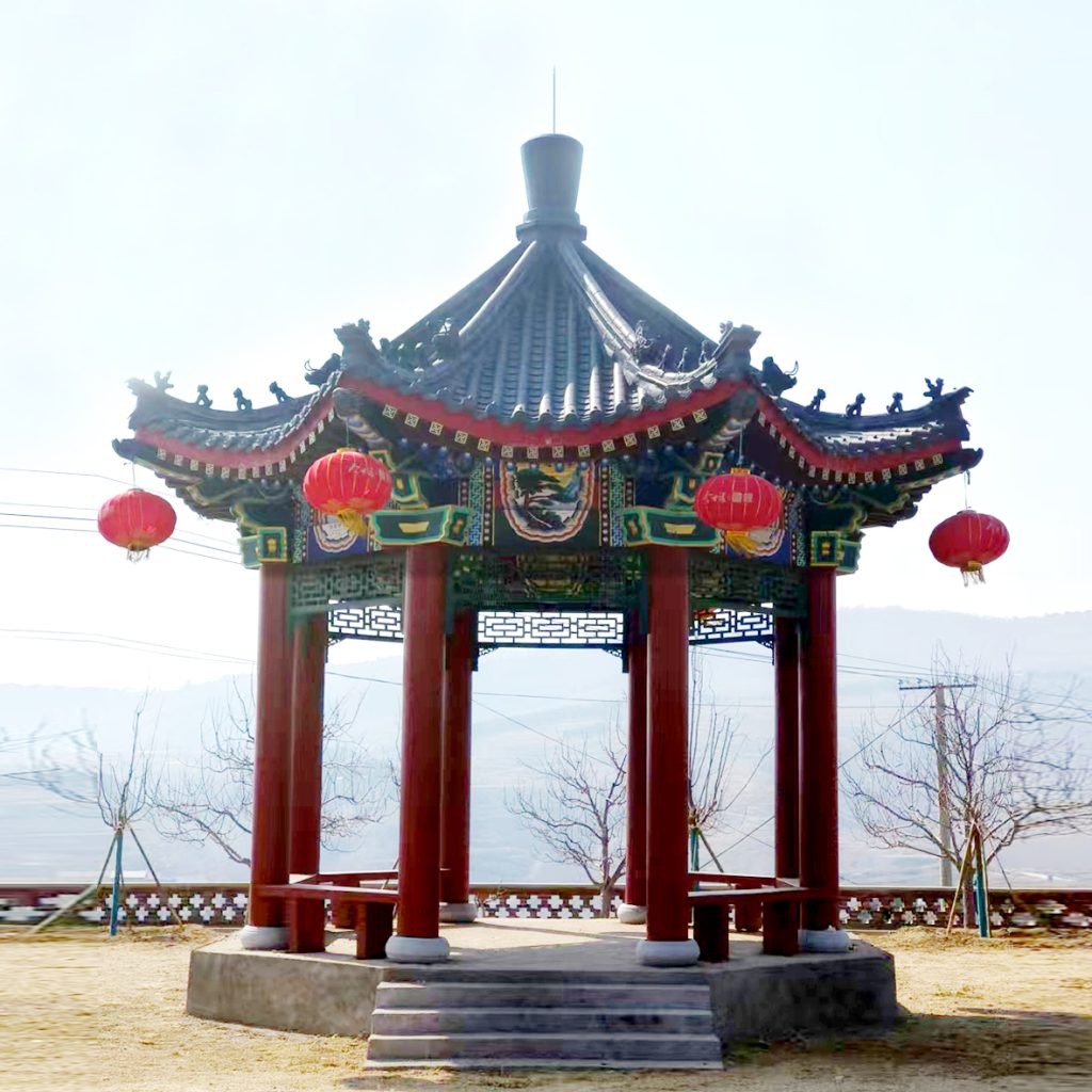 八角凉亭