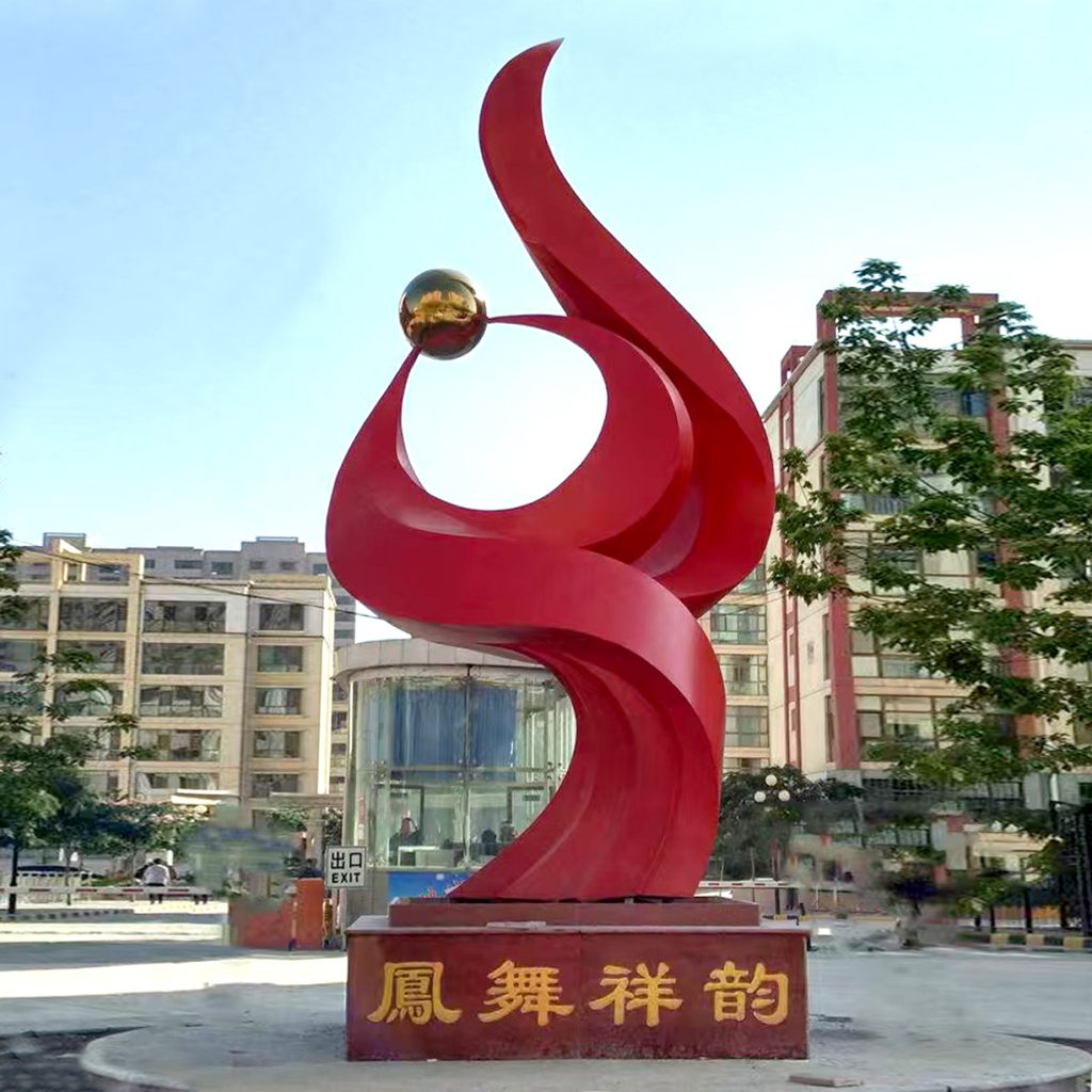 凤凰雕塑 3