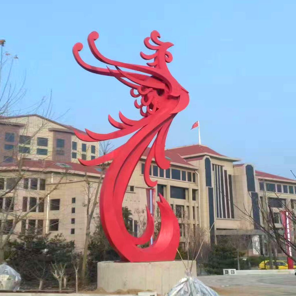 凤凰雕塑1