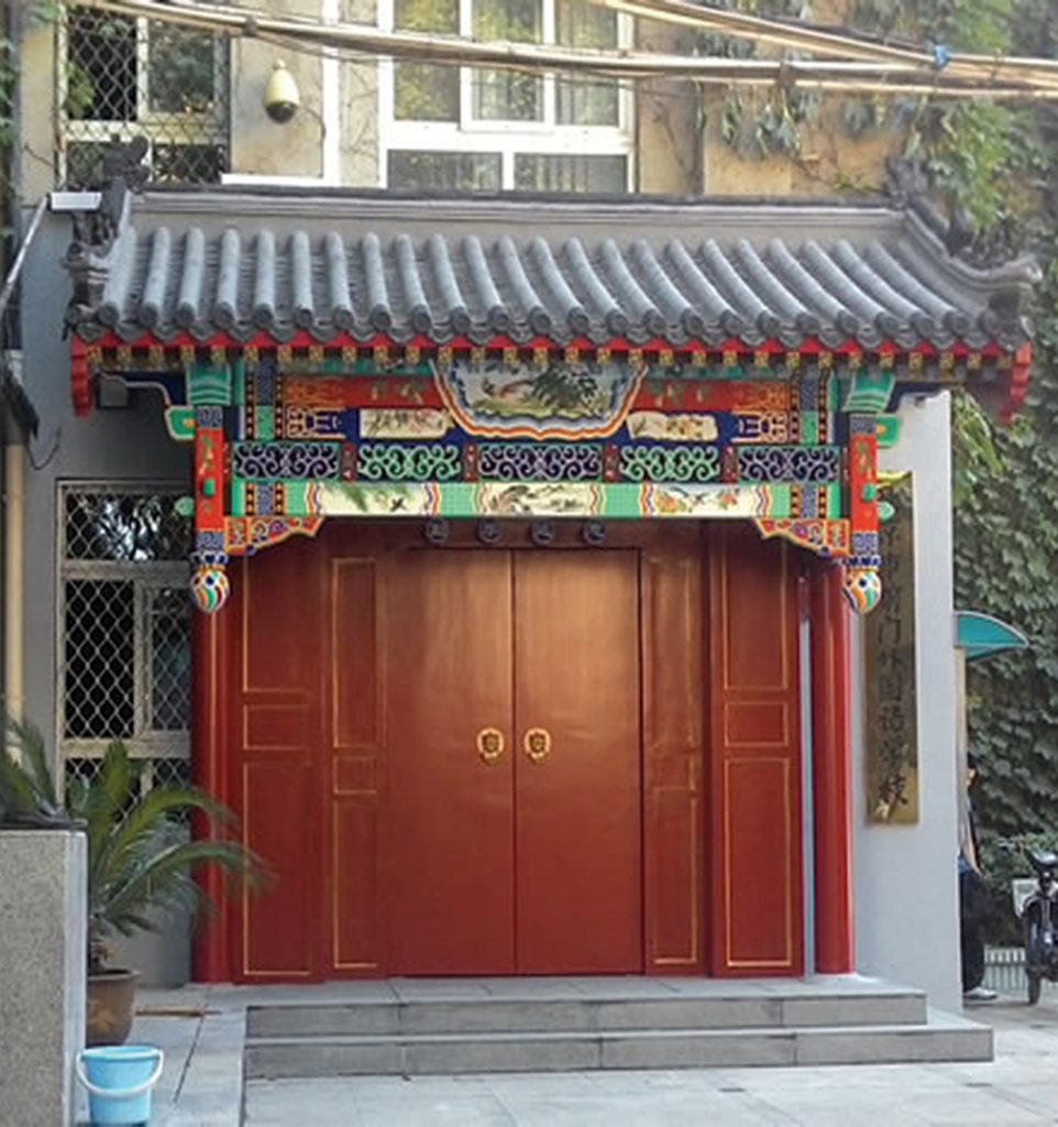 仿古门头